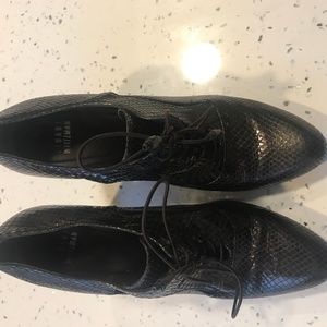 Stuart Weitzman heel oxford